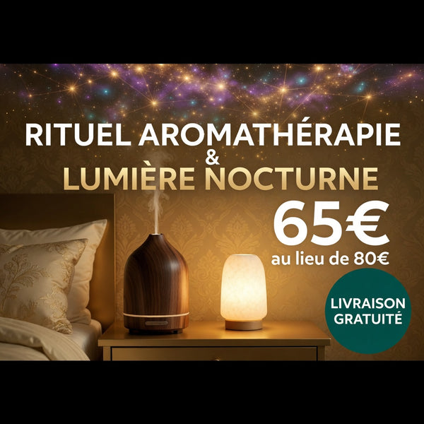 Rituel Aromathérapie & Lumière Nocturne – Coffret 2 Pièces