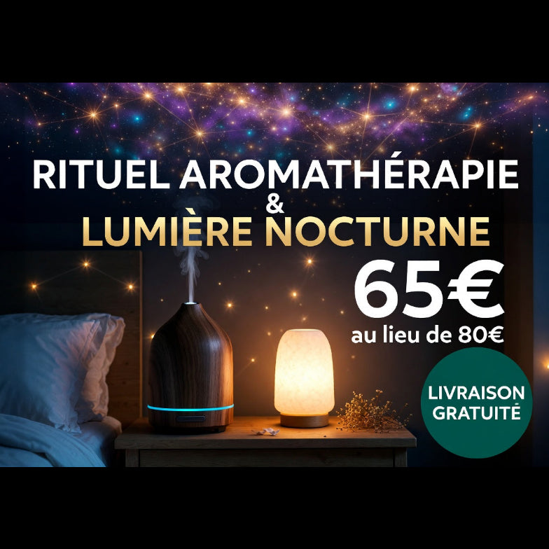 Rituel Aromathérapie & Lumière Nocturne – Coffret 2 Pièces
